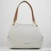 MICHAEL Michael Kors RAVEN SHOULDER BAG - Handbag - Vanilla -MICHAEL Michael Kors shop e3f90e4d87de4071a37c136ed0350e73