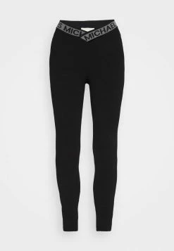 MICHAEL Michael Kors TAPE LEGGING - Leggings - Trousers - Black -MICHAEL Michael Kors shop e41d22699fee4d36ac7ab362ba34d80f