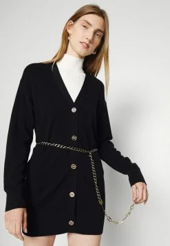 MICHAEL Michael Kors CHAIN CARDI - Cardigan - Black -MICHAEL Michael Kors shop e4272c40272d436b809556b39b5b90aa