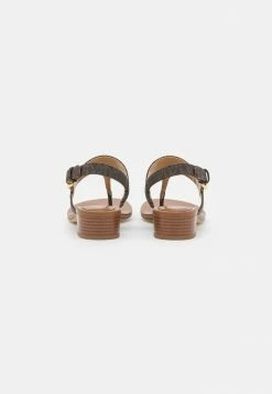 MICHAEL Michael Kors JILLY - T-bar Sandals - Brown/multi-coloured -MICHAEL Michael Kors shop e4a8fd192ac94ce2abeb8901ad166f28