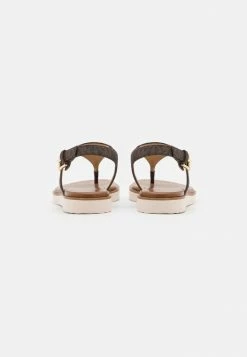 MICHAEL Michael Kors JILLY FLAT - T-bar Sandals - Brown -MICHAEL Michael Kors shop e4e1c7c67052418bb7cf20ac574a03c3