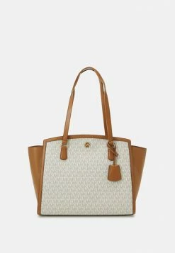 MICHAEL Michael Kors CHANTAL TOTE - Tote Bag - Vanilla/acrn