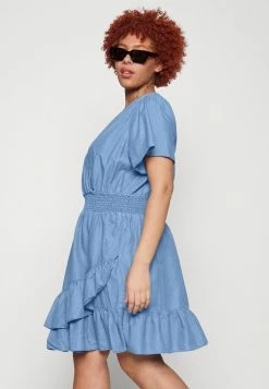 MICHAEL Michael Kors WRAP DRESS - Day Dress - Light Cadet Wash 12 MICHAEL Michael Kors WRAP DRESS - Day Dress - Light Cadet Wash -MICHAEL Michael Kors shop e5103a4d2c1142a49dda186d8a4e16ea