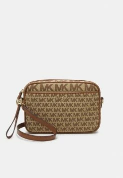 MICHAEL Michael Kors JET CHARM CAMERA XBODY - Across Body Bag - Beig Marron