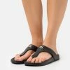 MICHAEL Michael Kors LINSEY - T-bar Sandals - Black -MICHAEL Michael Kors shop e6495e95886447c59c1c6f42caf528a0