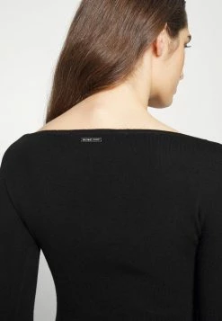 MICHAEL Michael Kors BOAT CUT OUT MINI - Jumper Dress - Black -MICHAEL Michael Kors shop e69bb49e2675474994d9fdaca5dd14cb