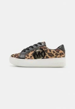 MICHAEL Michael Kors JORDANA POPPY - Trainers - Brown