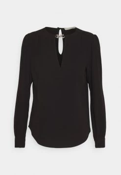 MICHAEL Michael Kors HARDWARE - Blouse - Black -MICHAEL Michael Kors shop e8414e8b1163455e96b5c8ec8045abad