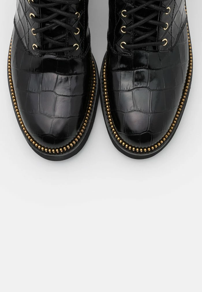 MICHAEL Michael Kors HASKELL BOOTIE - Platform Ankle Boots - Black 9 MICHAEL Michael Kors HASKELL BOOTIE - Platform Ankle Boots - Black - Image 7