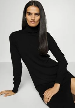 MICHAEL Michael Kors EASY SLIT MIDI - Day Dress - Black -MICHAEL Michael Kors shop e9a6d72f72d04c999ccb22f1bab3e6a0