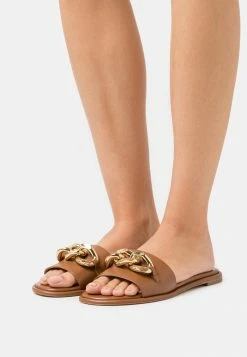 MICHAEL Michael Kors SCARLETT SLIDE - Mules - Luggage