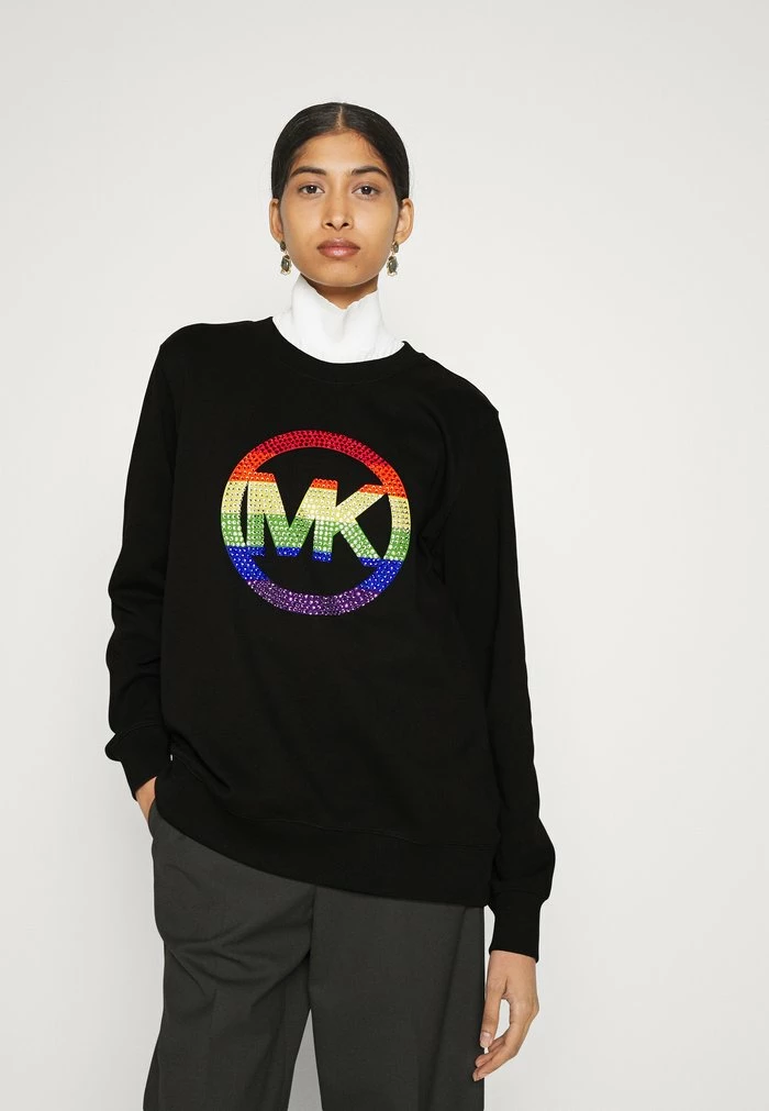 MICHAEL Michael Kors UNISX PRIDE - Sweatshirt - Black 6 MICHAEL Michael Kors UNISX PRIDE - Sweatshirt - Black - Image 4