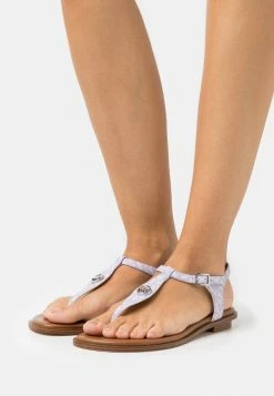 MICHAEL Michael Kors MALLORY THONG - T-bar Sandals - Lavender Mist