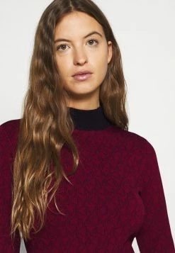 MICHAEL Michael Kors BOLD DRESS - Jumper Dress - Dark Ruby -MICHAEL Michael Kors shop ec33d44041184003bf73e781da050d3e