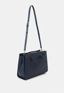 MICHAEL Michael Kors EVERLY SATCHEL - Handbag - Navy 10 MICHAEL Michael Kors EVERLY SATCHEL - Handbag - Navy -MICHAEL Michael Kors shop eccc26bf68e54d6c9bb35ba5563827c1