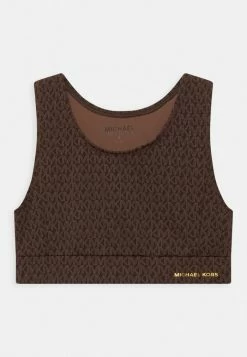 MICHAEL Michael Kors Bustier - Chocolate Brown
