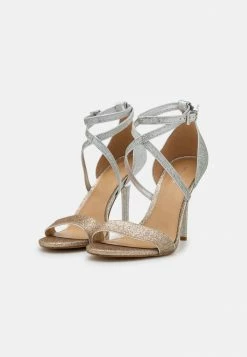 MICHAEL Michael Kors ASTRID - High Heeled Sandals - Silver/pale Gold -MICHAEL Michael Kors shop eea4b9b1b53b4645b5b6b6c6921926a8