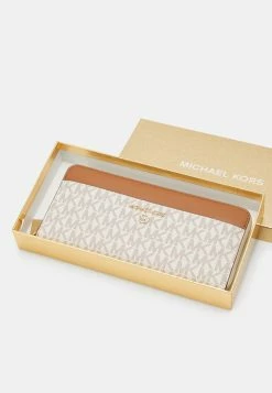 MICHAEL Michael Kors JET POCKET - Wallet - Vanilla -MICHAEL Michael Kors shop ef3ac28a28b845fb9d3269b53f109162