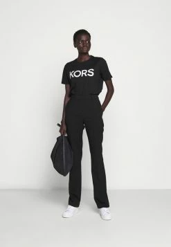 MICHAEL Michael Kors Print T-shirt - Black/silver -MICHAEL Michael Kors shop ef4448c9f9e74f17857777ede3c0f454