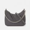 MICHAEL Michael Kors JET SET CHARM POUCHETTE XBODY - Across Body Bag - Heather Grey