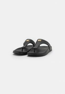 MICHAEL Michael Kors LINSEY - T-bar Sandals - Black -MICHAEL Michael Kors shop f02bf77eab6b4dbc95d19489f4e69f57