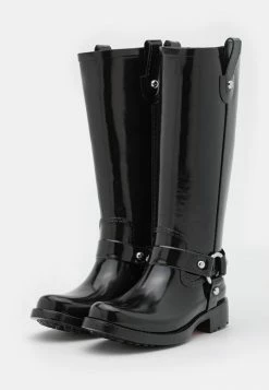 MICHAEL Michael Kors STORMY RAINBOOT - Wellies - Black -MICHAEL Michael Kors shop f035a9811de847e08740c78922b2433f