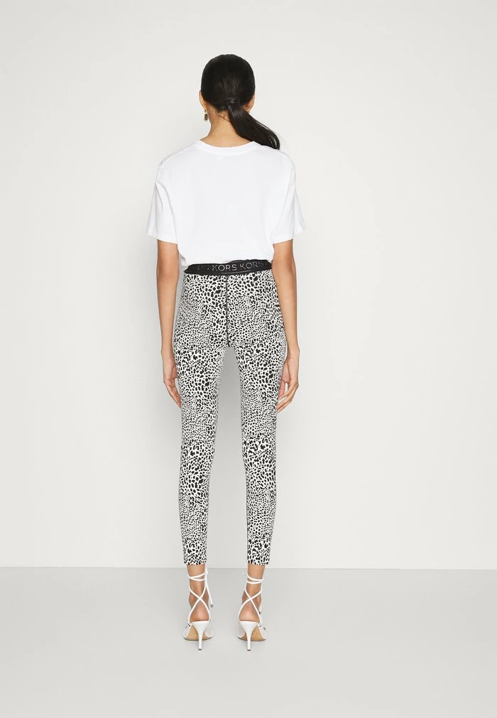 MICHAEL Michael Kors LOGO - Leggings - Trousers - Bone 5 MICHAEL Michael Kors LOGO - Leggings - Trousers - Bone - Image 3