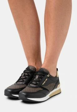 MICHAEL Michael Kors ALLIE STRIDE TRAINER - Trainers - Black/brown