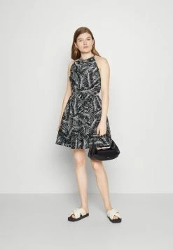 MICHAEL Michael Kors PALM CHAIN NECK - Cocktail Dress / Party Dress - White/black -MICHAEL Michael Kors shop f1e9d17189d749a48c5346e0a6baf806