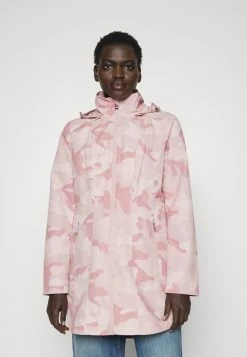 MICHAEL Michael Kors LOGO WATERPROOF ZIP FRONT ANORAK - Parka - Rose