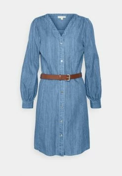 MICHAEL Michael Kors DOWN MINI - Day Dress - Blue Denim -MICHAEL Michael Kors shop f21ec10962a8471da596141d5a83a160