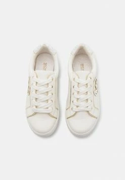 MICHAEL Michael Kors JORDANA POPPY - Trainers - White/gold -MICHAEL Michael Kors shop f239aba803484018acb927f79e0fb1b4