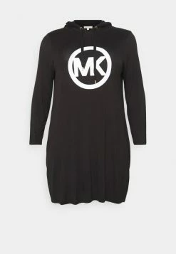 MICHAEL Michael Kors CIRCLE HOODIE DRESS - Day Dress - Black 10 MICHAEL Michael Kors CIRCLE HOODIE DRESS - Day Dress - Black -MICHAEL Michael Kors shop f2c4a91ac04f4893ba70a4113f262246