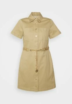 MICHAEL Michael Kors CHAIN BELT SHIRT DRESS - Day Dress - Khaki 12 MICHAEL Michael Kors CHAIN BELT SHIRT DRESS - Day Dress - Khaki -MICHAEL Michael Kors shop f2cccd02af5f40deb82944d0d52349d7