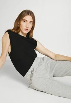 MICHAEL Michael Kors SLOUCHY WIDE LEG PANT - Tracksuit Bottoms - Pearl Heather -MICHAEL Michael Kors shop f2ce8da23ac04b0080cfe239bd5bcf5e