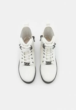 MICHAEL Michael Kors HASKELL SYRE - Lace-up Ankle Boots - White -MICHAEL Michael Kors shop f2ced006358f43f380e06f1fc3293433