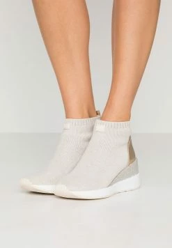 MICHAEL Michael Kors SKYLER - Ankle Boots - Ecru/gold