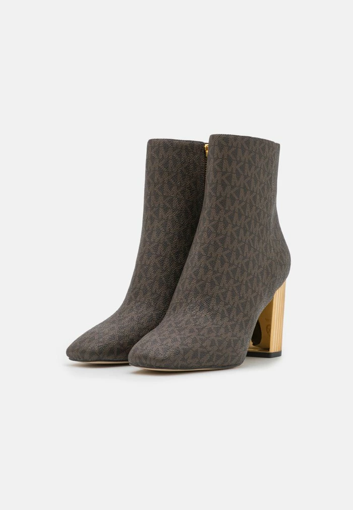 MICHAEL Michael Kors PORTER BOOTIE - Classic Ankle Boots - Brown 5 MICHAEL Michael Kors PORTER BOOTIE - Classic Ankle Boots - Brown - Image 3