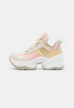 MICHAEL Michael Kors OLYMPIA TRAINER - Trainers - Light Cream/multi-coloured -MICHAEL Michael Kors shop f488d9d62e0e469db07f309f7637018a