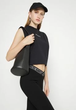 MICHAEL Michael Kors TAPE LEGGING - Leggings - Trousers - Black -MICHAEL Michael Kors shop f67c3a9572fc452ea91295bf18f6b50d