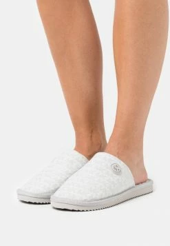 MICHAEL Michael Kors JANIS - Slippers - Optic White/multicolor