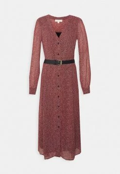 MICHAEL Michael Kors SPRING BUD MIDI DRESS - Day Dress - Sangria