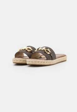 MICHAEL Michael Kors IZZY SLIDE - Mules - Brown/multicolor -MICHAEL Michael Kors shop f75c5c0a9db440e092d4559a9a14d398