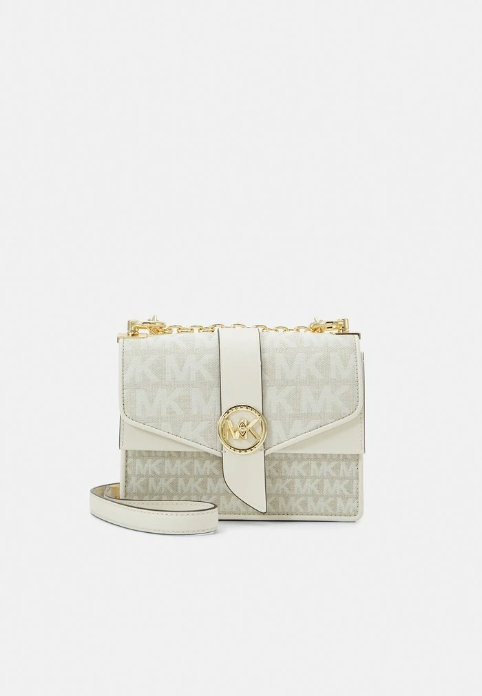 MICHAEL Michael Kors GREENWICH XBODY - Across Body Bag - Natural 3 MICHAEL Michael Kors GREENWICH XBODY - Across Body Bag - Natural