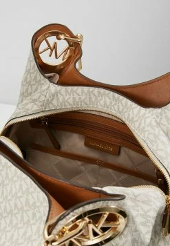 MICHAEL Michael Kors LILLIE CHAIN TOTE - Tote Bag - Vanilla/acrn 13 MICHAEL Michael Kors LILLIE CHAIN TOTE - Tote Bag - Vanilla/acrn -MICHAEL Michael Kors shop f901102f70ab4058838e3daac5105024