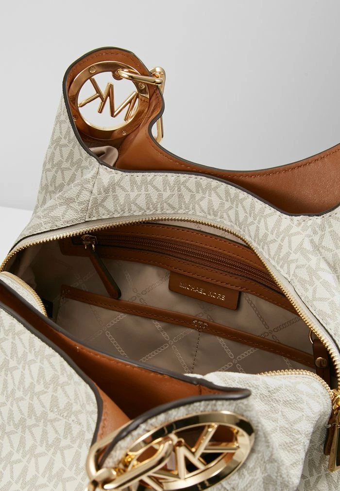 MICHAEL Michael Kors LILLIE CHAIN TOTE - Tote Bag - Vanilla/acrn 7 MICHAEL Michael Kors LILLIE CHAIN TOTE - Tote Bag - Vanilla/acrn - Image 5