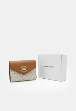 MICHAEL Michael Kors GREENWICH TRIFOLD - Wallet - Vanilla -MICHAEL Michael Kors shop fa32dfac1db7464da1f11389b5927071