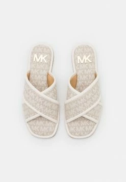MICHAEL Michael Kors GIDEON SLIDE - Mules - Natural 13 MICHAEL Michael Kors GIDEON SLIDE - Mules - Natural -MICHAEL Michael Kors shop fb9236dd3f8e42ec8905163463cf2081