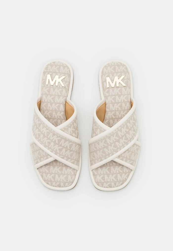 MICHAEL Michael Kors GIDEON SLIDE - Mules - Natural 7 MICHAEL Michael Kors GIDEON SLIDE - Mules - Natural - Image 5