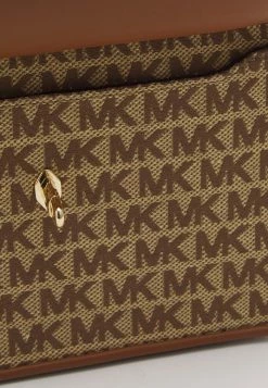 MICHAEL Michael Kors GREENWICH XBODY - Across Body Bag - Beige/ebony -MICHAEL Michael Kors shop fbd1a7d6464942a5aba4d5e2f431d6d5